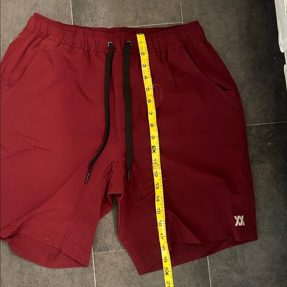 Dixxon flannel company Medium  The Brad maroon premium lined athletic shorts - Picture 6 of 6